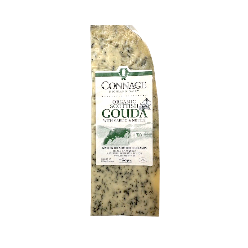 Connage Garlic & Nettle Gouda 200g