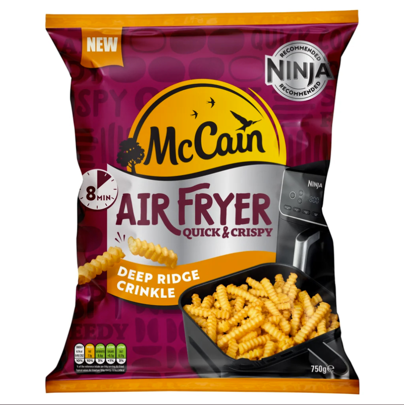 McCain Air Fryer Crinkle Cut Chips 750g