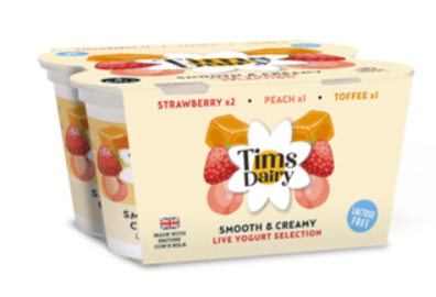 Tims Creamy Mixed Yogurts 4 x 125g