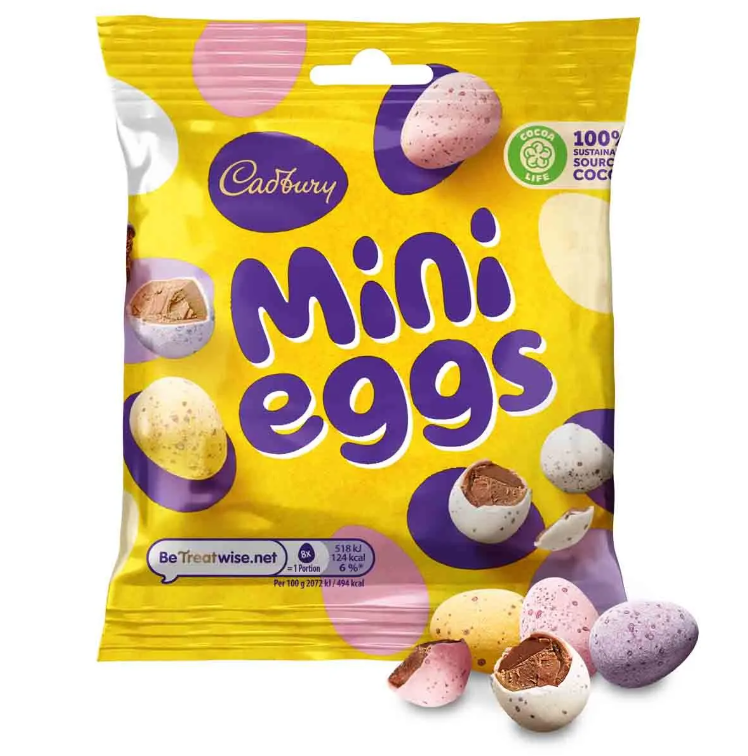 Cadbury Mini Eggs Bag 80g +