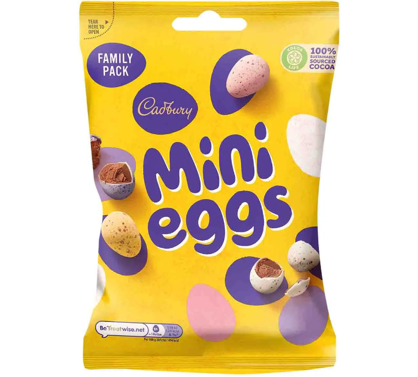 Cadbury Mini Eggs Large Bag 270g +