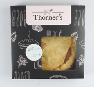 Thorners Chicken & Ham Pie Large