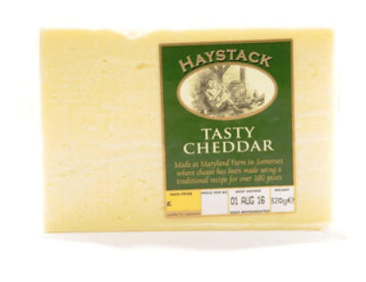 Haystack Tasty Cheddar 320g