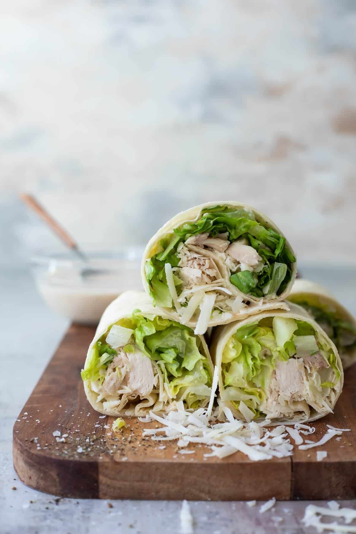 Leaf & Loaf Chicken Caesar Wrap