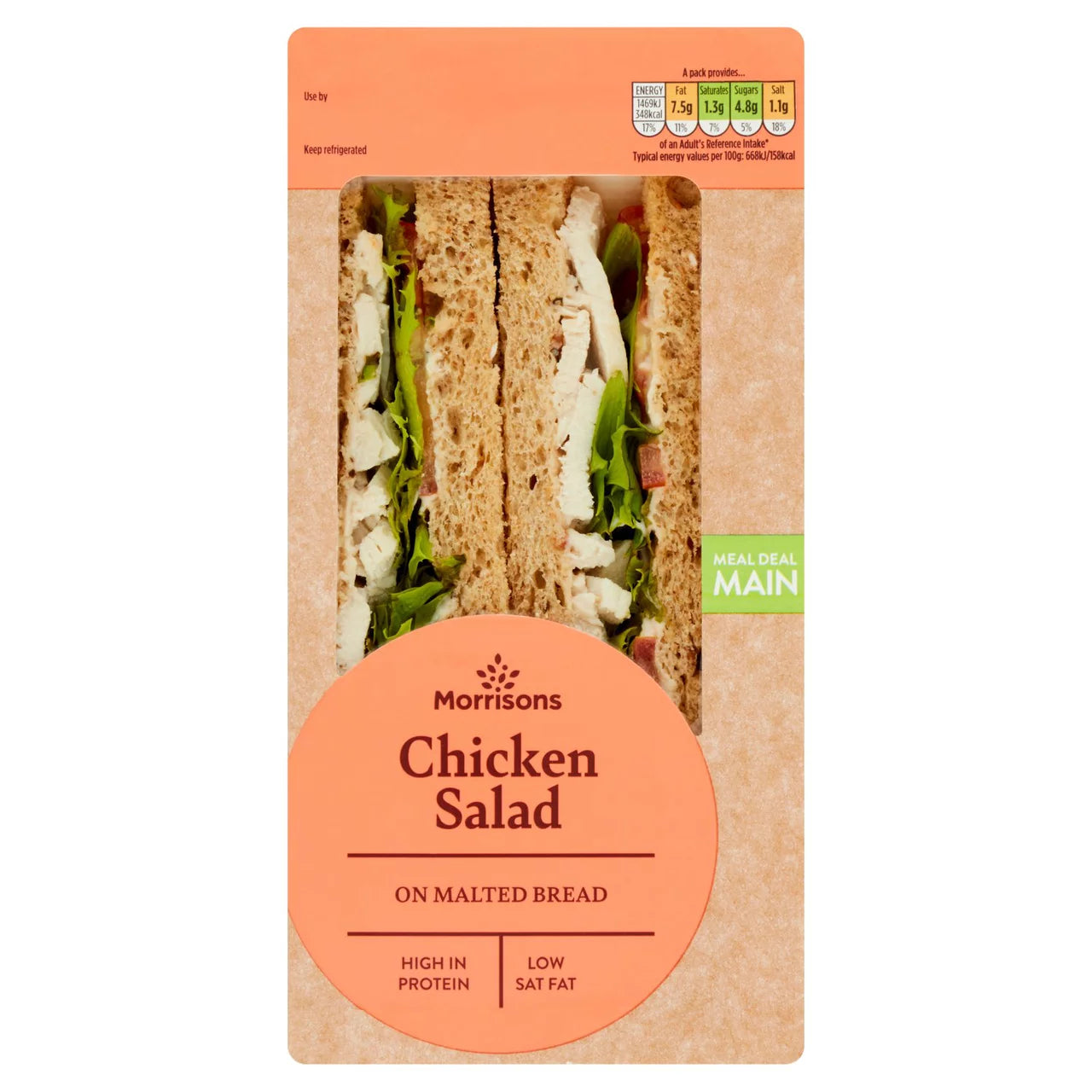Morrisons Chicken Salad Sandwich [955]