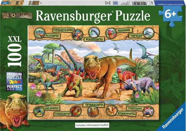 Ravensburger 'Dinosaur' XXL 100 Puzzle