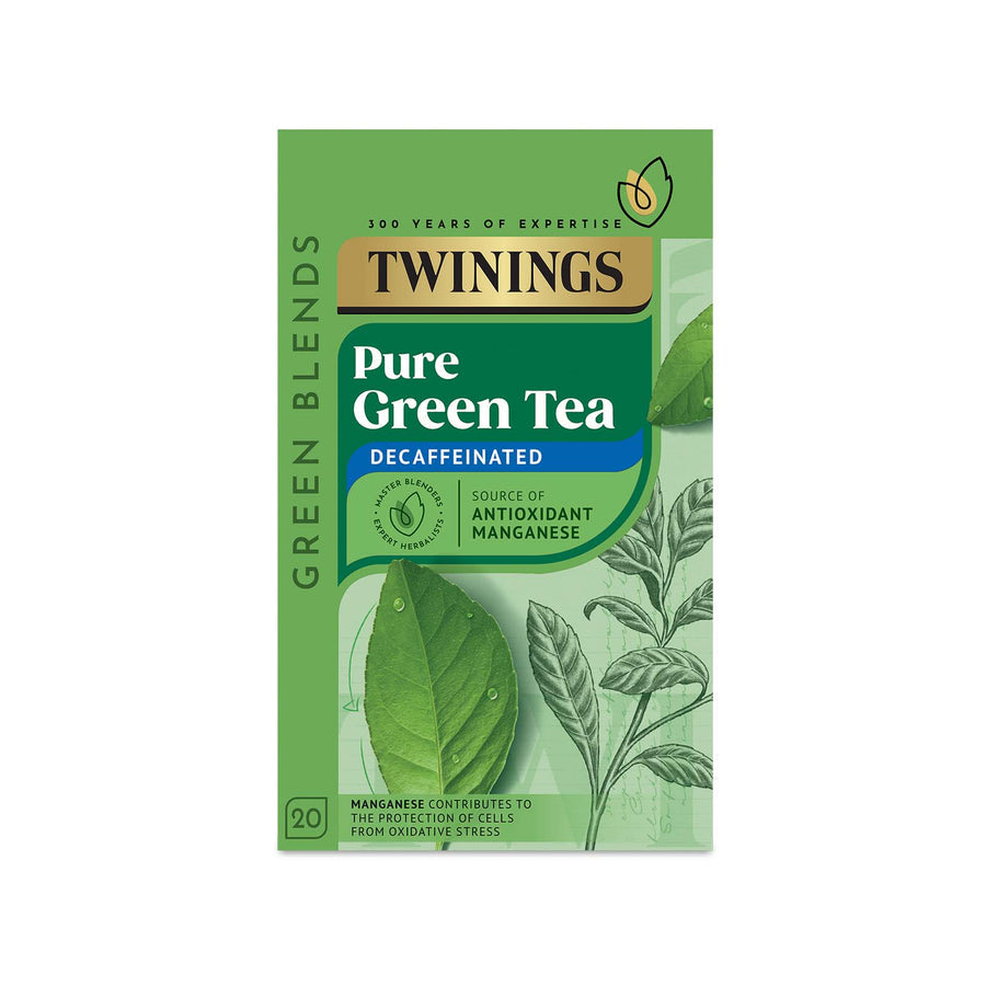 Twinings Pure Green Tea Decaffeinated 20pk