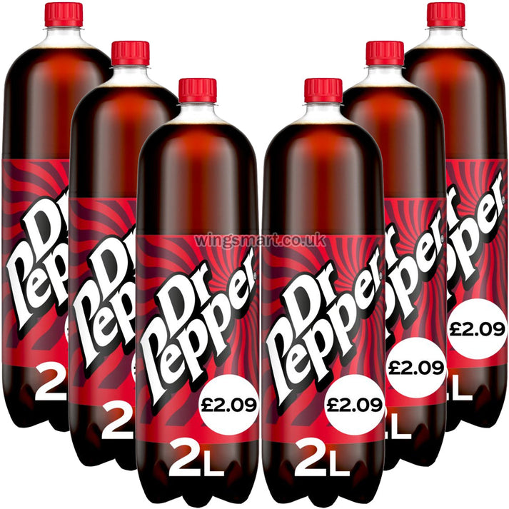 BULK Dr Pepper 2ltr 6pk PM£2.15