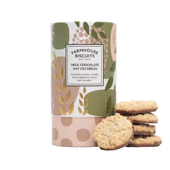 Farmhouse Biscuits Half Choc Oat Crumbles 160g *