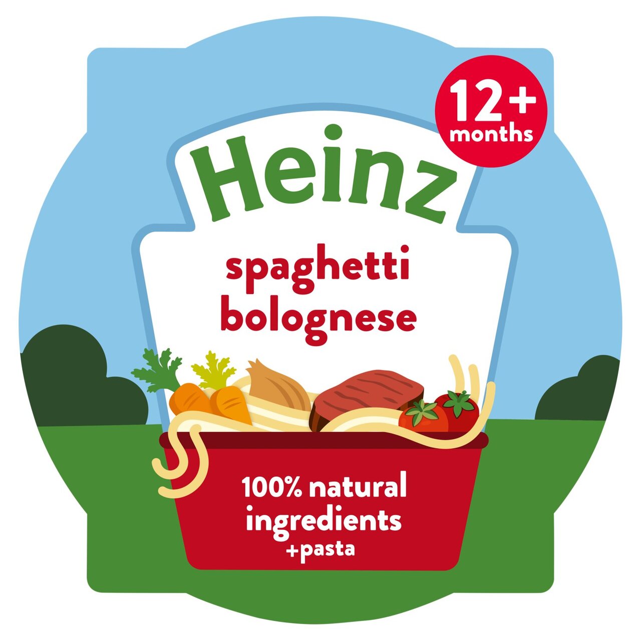 Heinz Spaghetti Bolognese Baby Food Tray 1 Plus Year 200g [626]