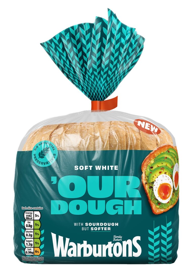 Warburtons White with Sourdough 400g