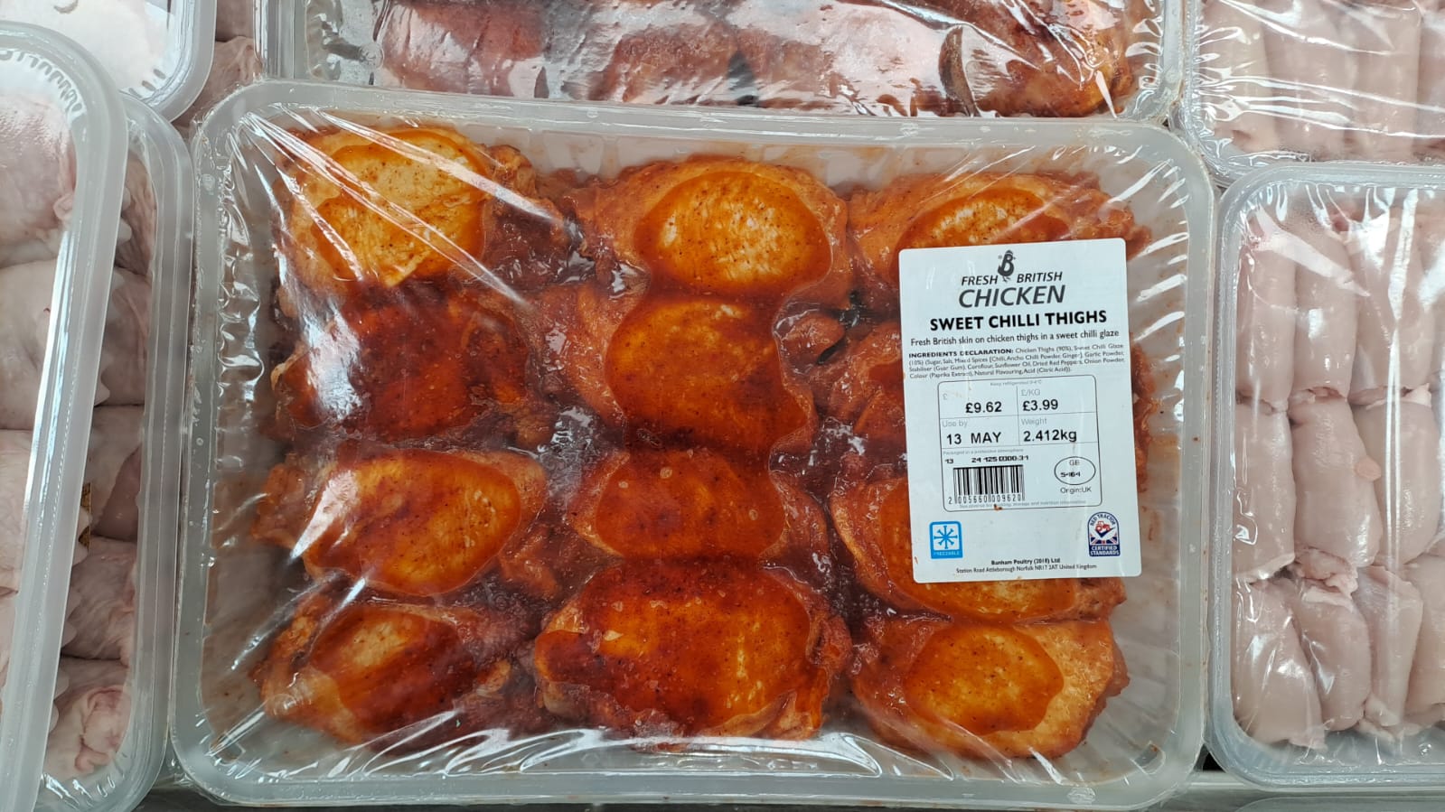 Costco Sweet Chilli Thighs (price per KG)