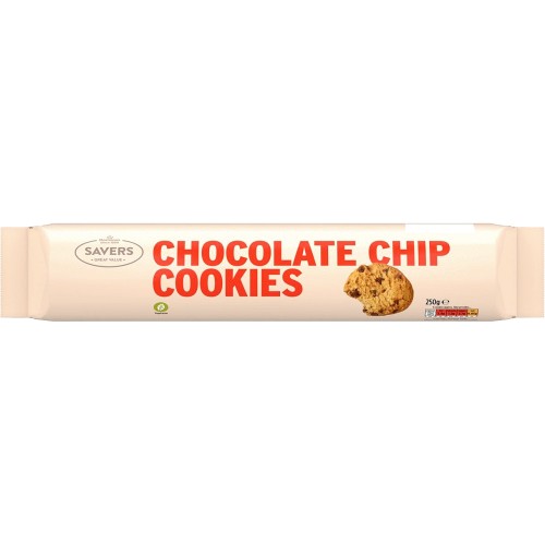 Morrisons Savers Chocolate Chip Cookies 250g