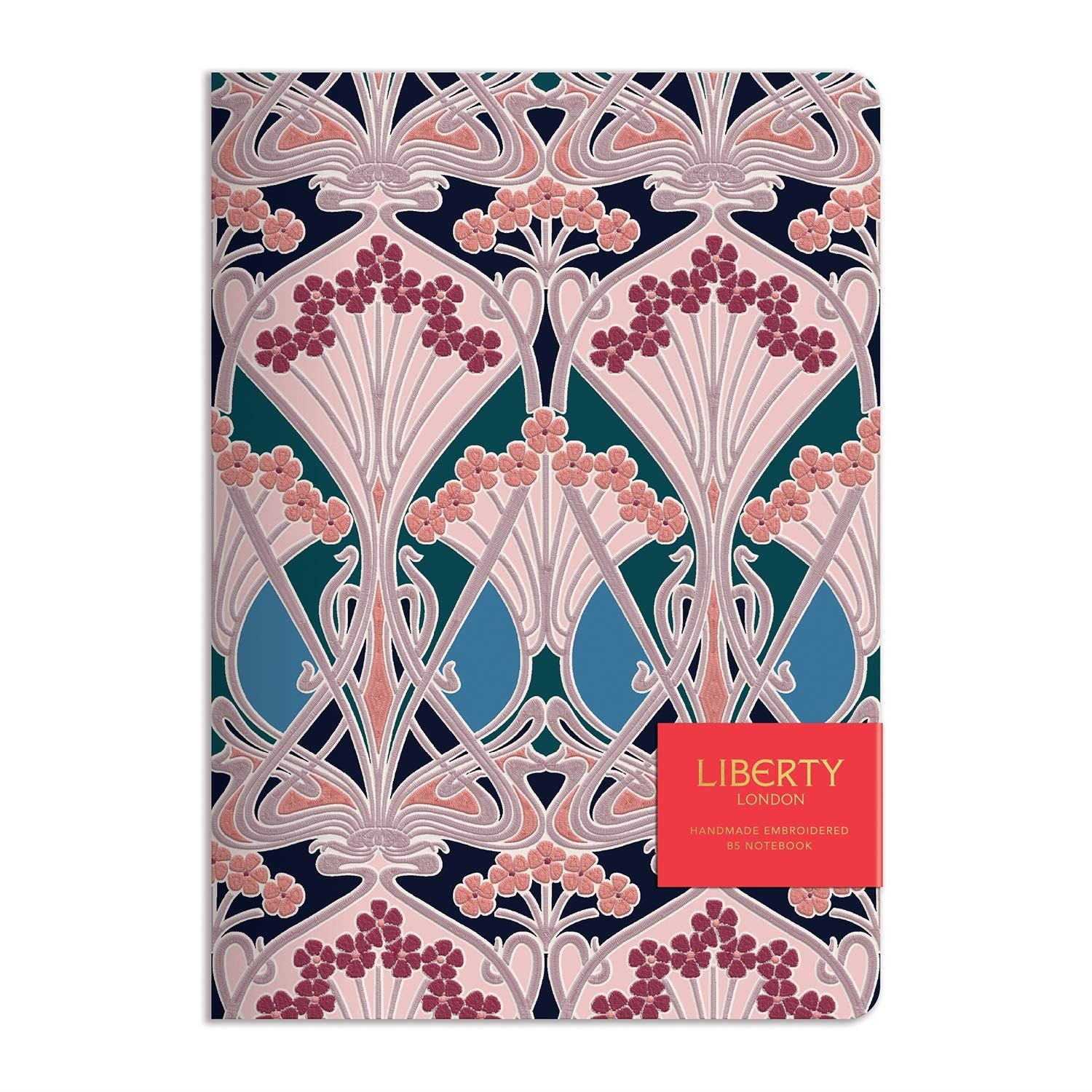 Liberty Handmade Embroidered B5 Notepad