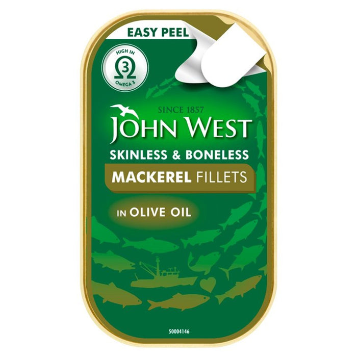John West Mackerel Fillets In Olive Oil 115g