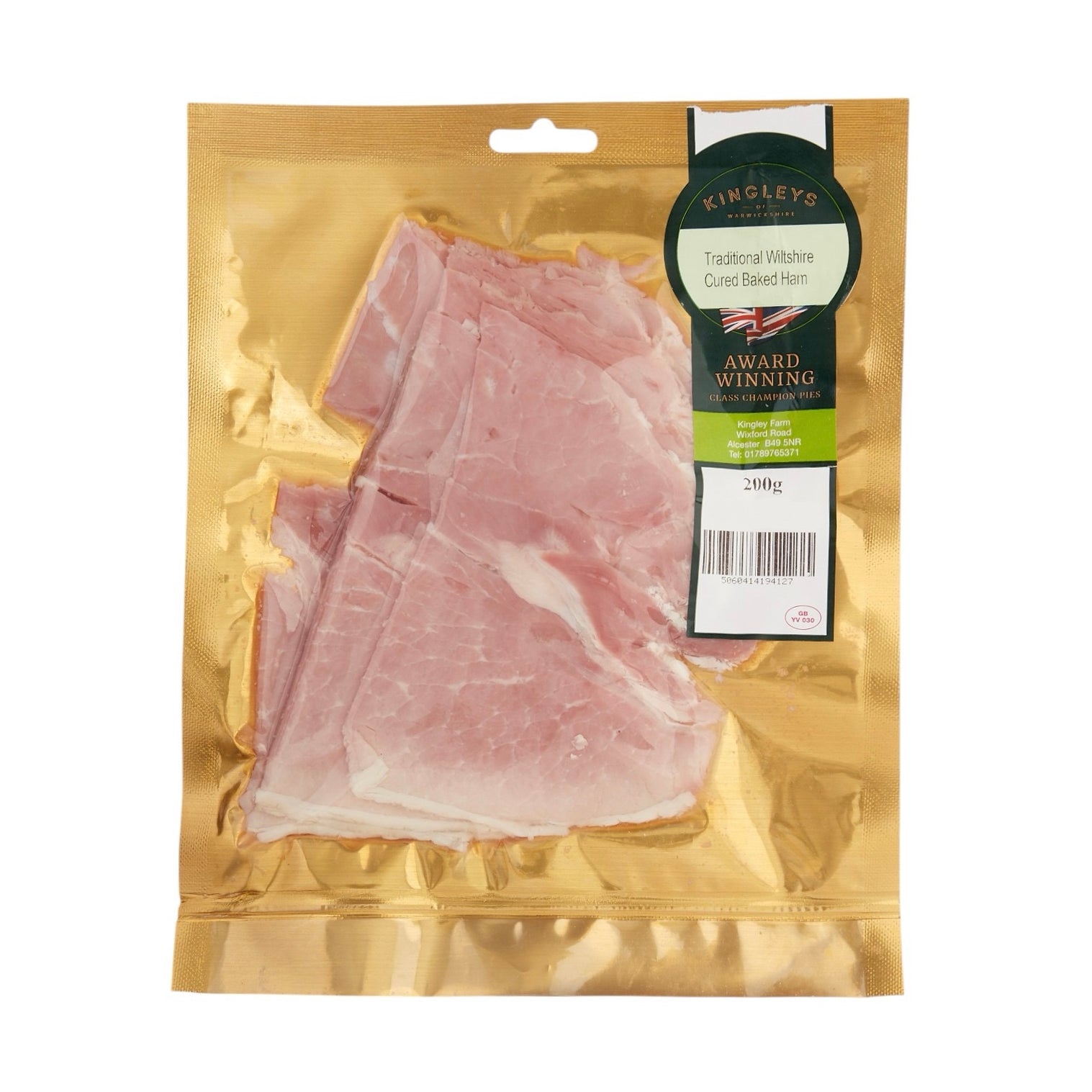 Kingleys Ham Baked 200g