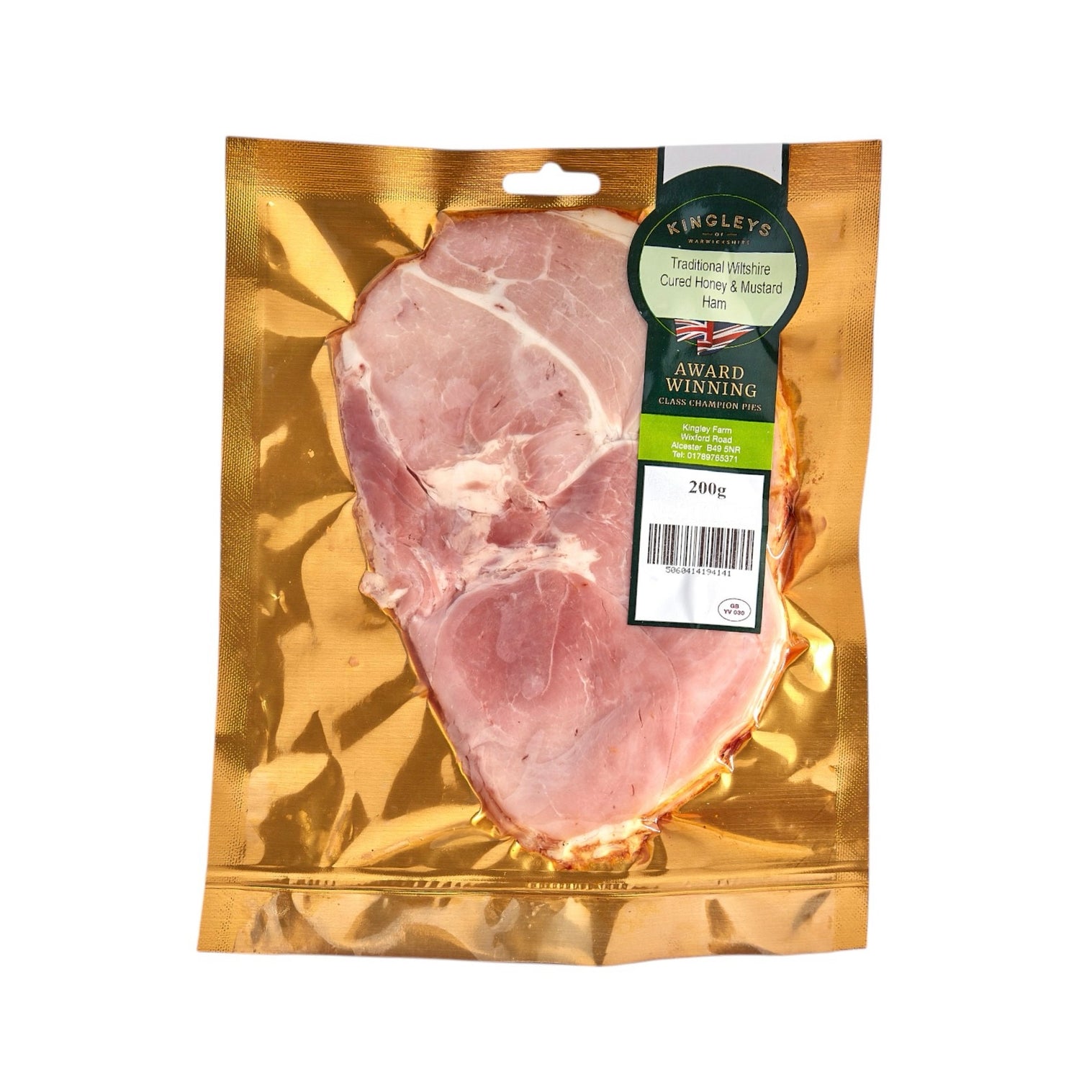 Kingleys Honey & Mustard Ham 200g