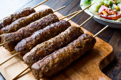 JM 4oz Lamb Koftas, 6 per pack