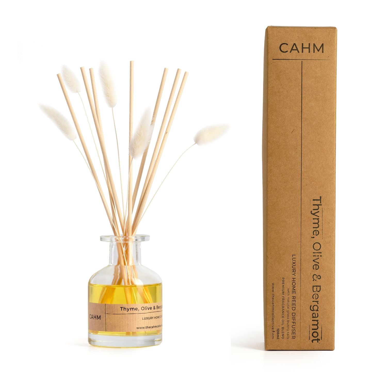 CAHM Thyme Olive Bergamot Reed Diffuser