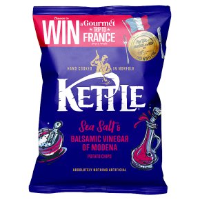 Kettle Chips Sea Salt & Balsamic Vinegar Crisps 40g
