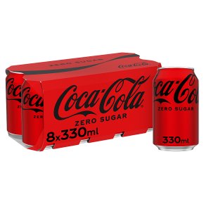 Coke Zero Cans 8 x 330ml [981]