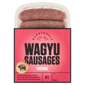 Wagyu Original Sausages, 6 pack