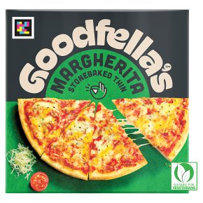 Goodfellas Stonebaked Thin Margherita Cheese Pizza 334g
