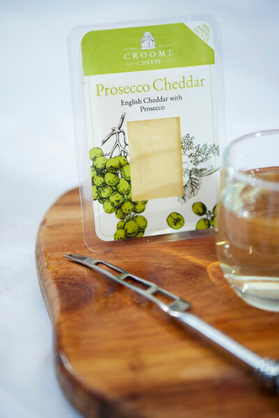 Croome Cheese Prosecco Cheddar 150g