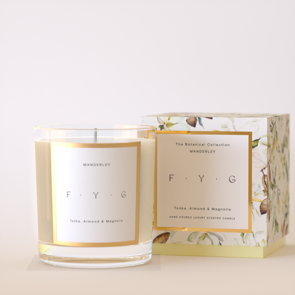 FYG Botanicals Candle, Manderley