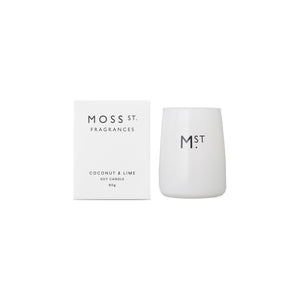 Moss St Coconut & Lime 80g Candle