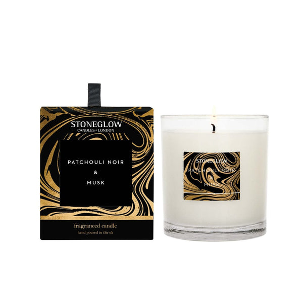 Stoneglow Candle, Patchouli Noir & Musk