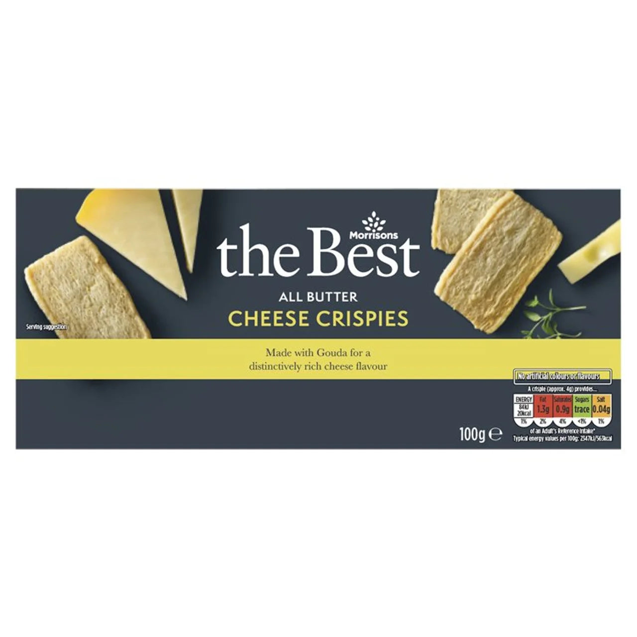 Morrisons The Best Cheese Crispies 100g