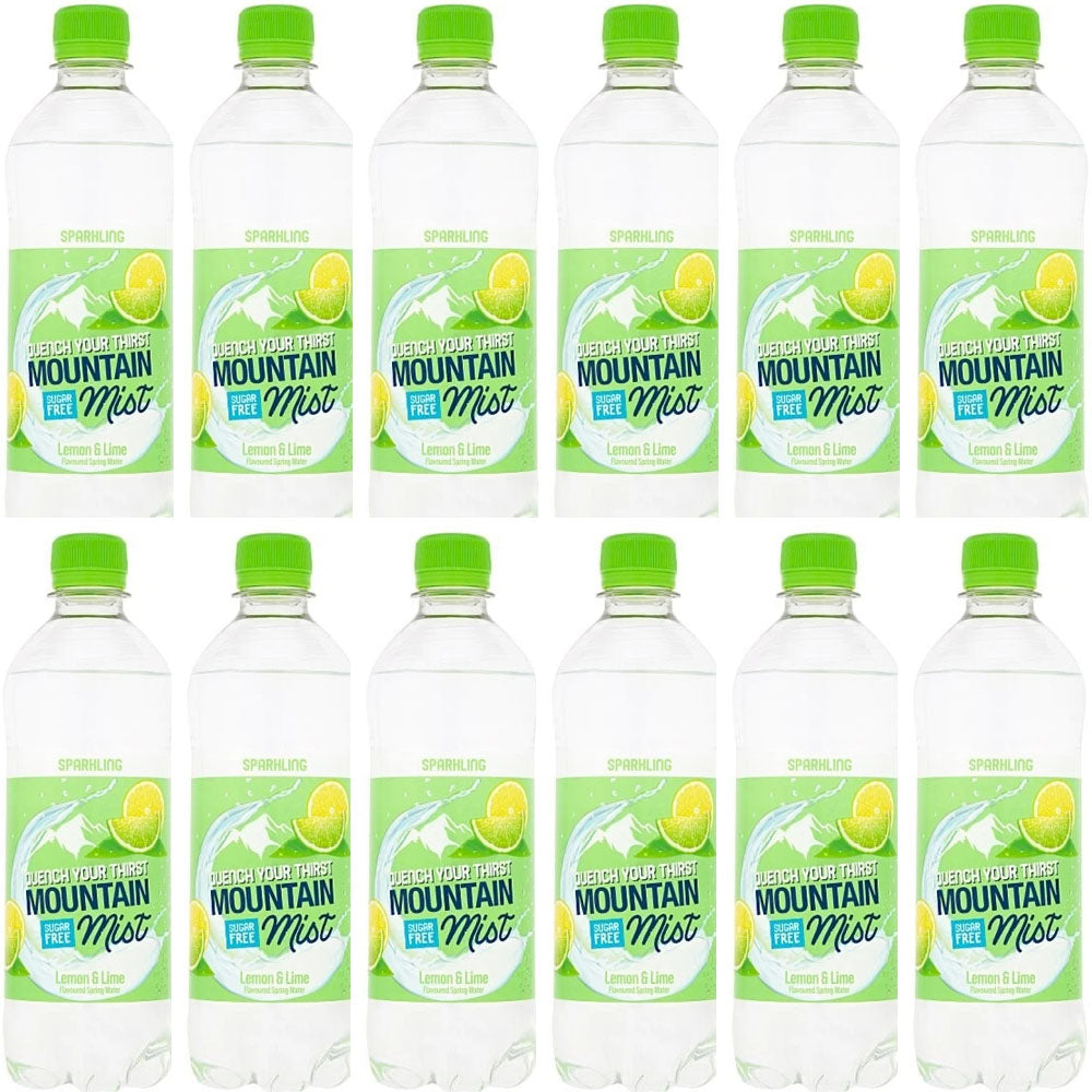 Mountain Mist Lemon & Lime Sparkling 12x500ml