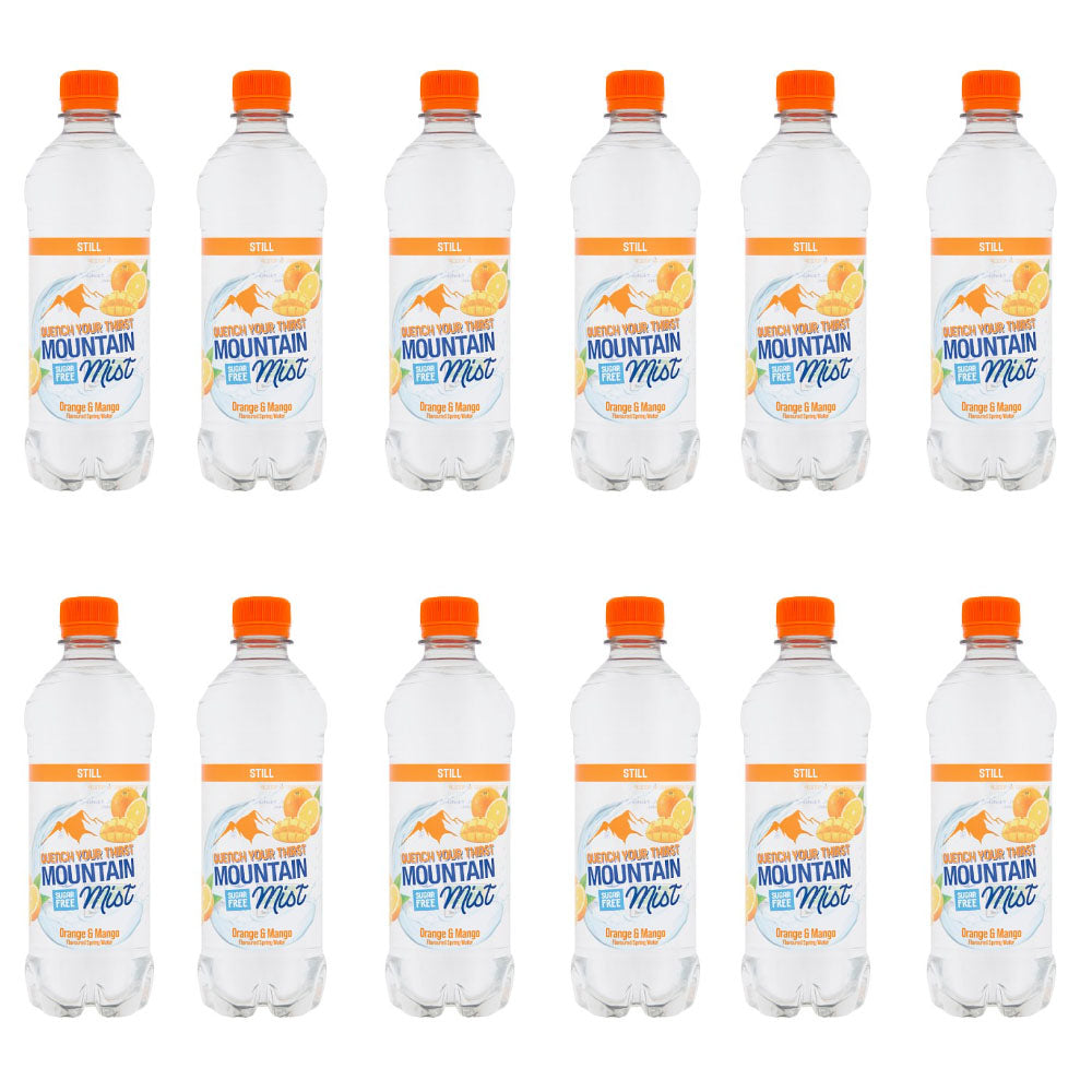 Mountain Mist Orange & Mango Still 12 x 500ml