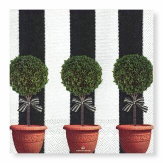 Manor Road Topiary Lunch Napkins 20pk