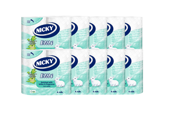 Nicky Elite Toilet Roll (40 pack)