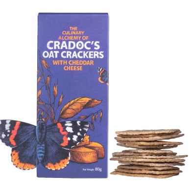 Cradocs Oats with Cheddar Cheese Crackers 80g