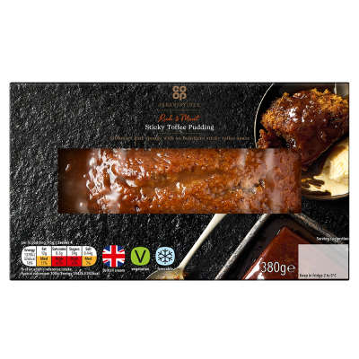 Co Op Irresistible Family Sticky Toffee Pudding