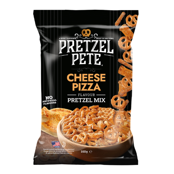 Pretzel Pete Cheese Pizza 160g