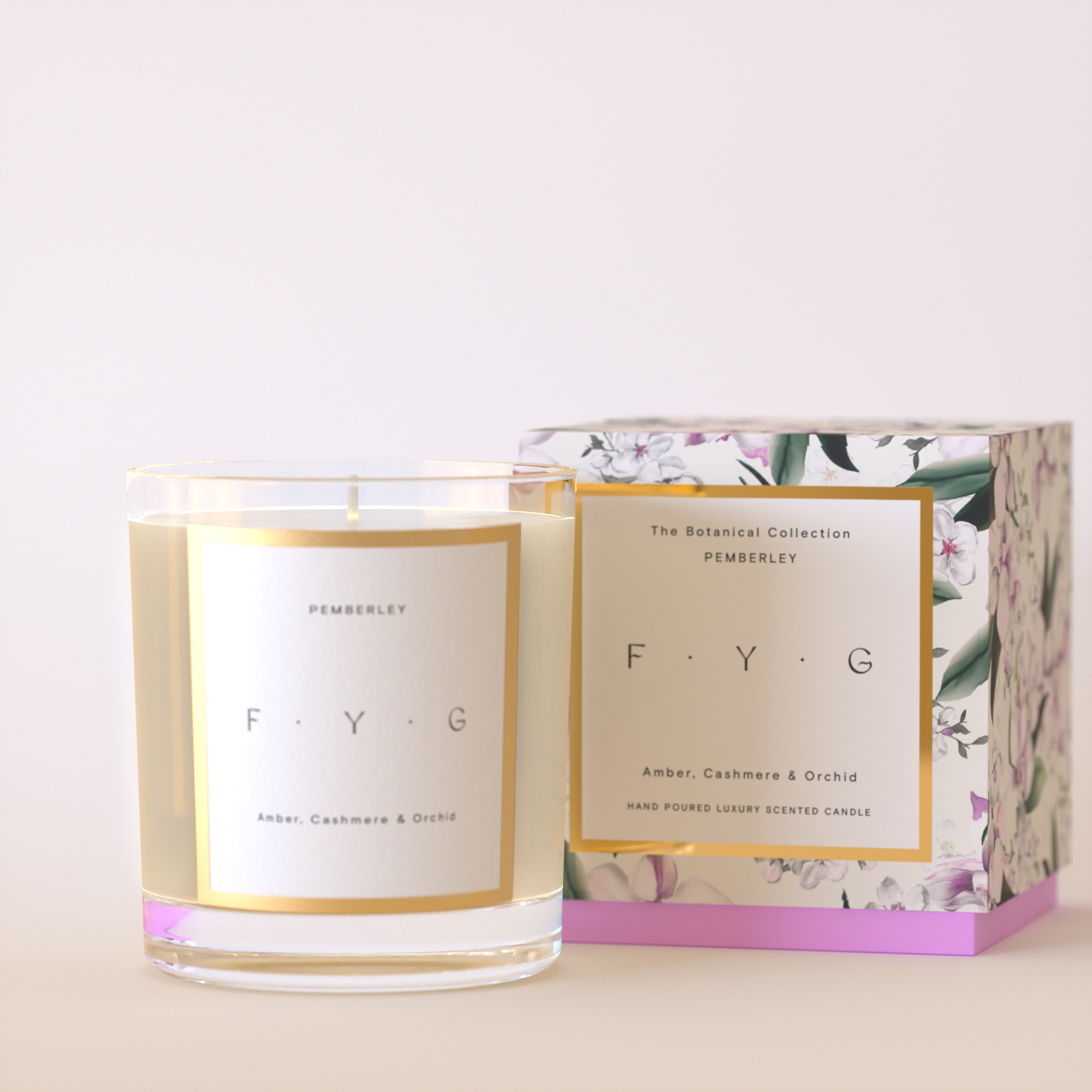 FYG Botanicals Candle, Pemberley