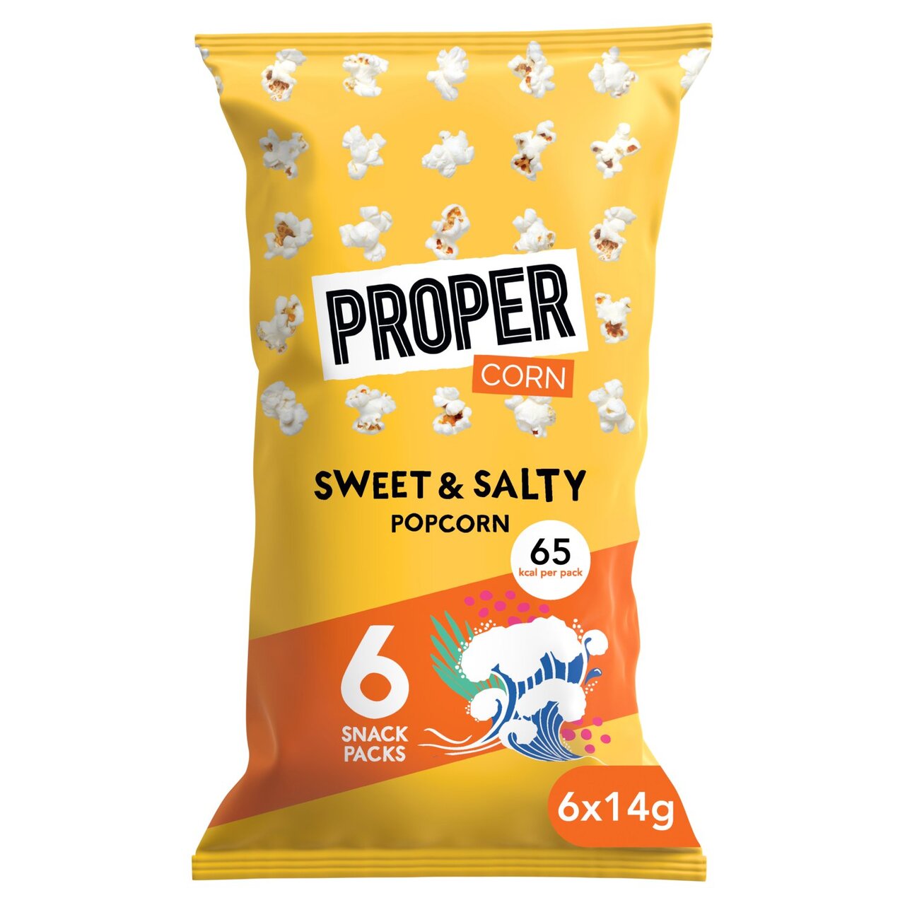 Propercorn Sweet & Salty 6 X 14g