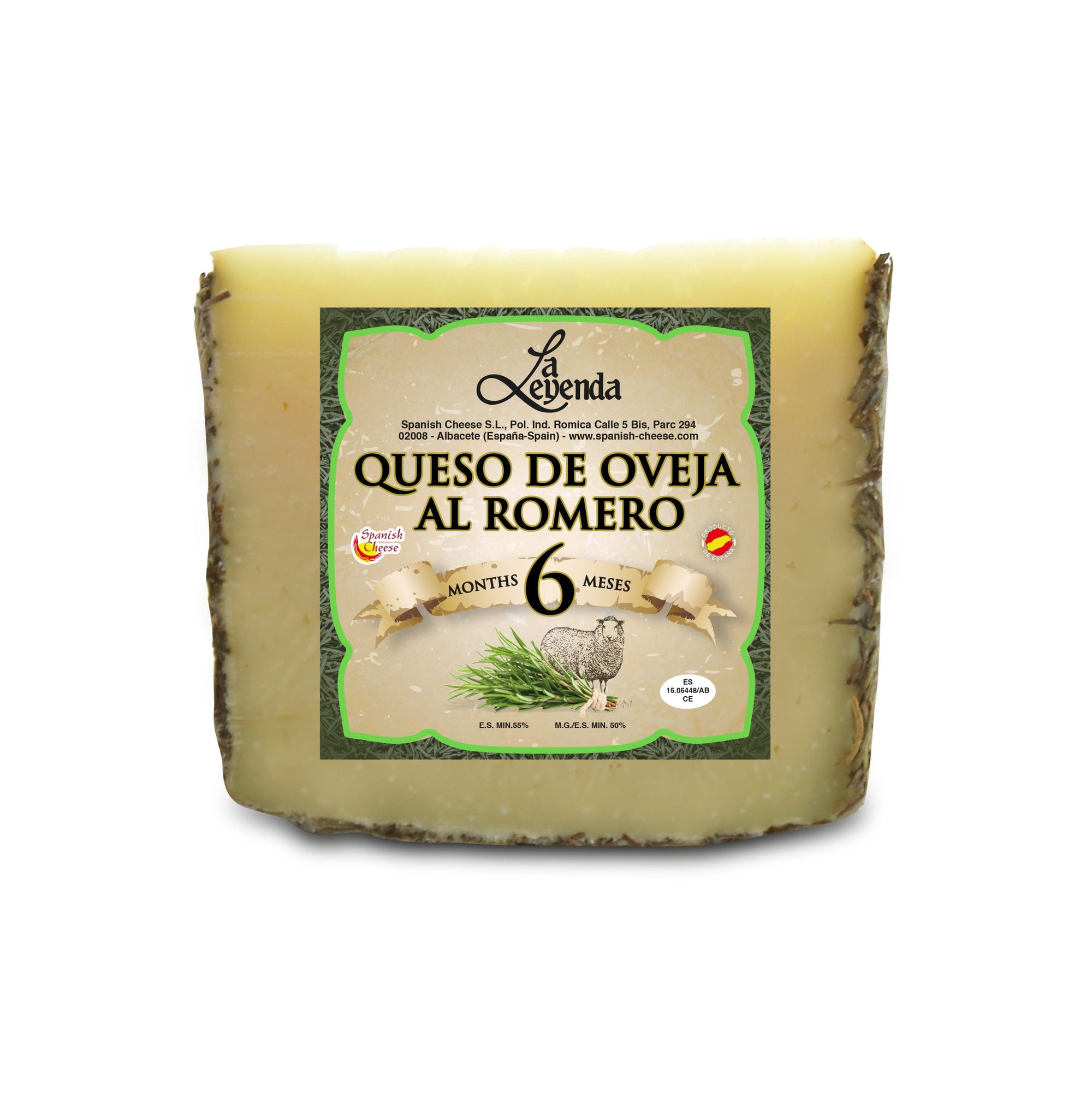 Pure Sheep Cheese (Manchego Style) Rosemary 150g