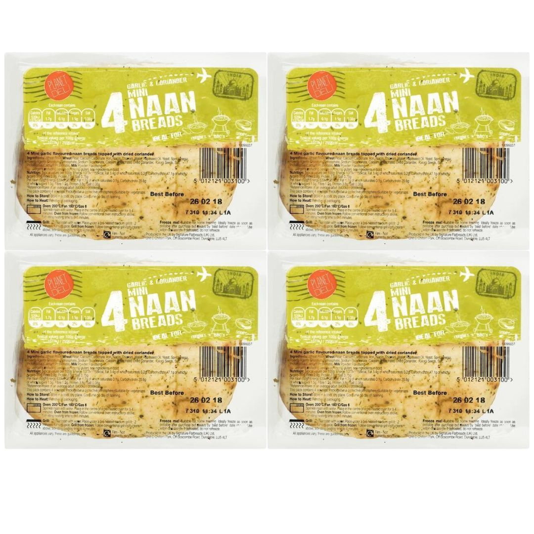 Costco Planet Deli Garlic & Coriander Mini Naans