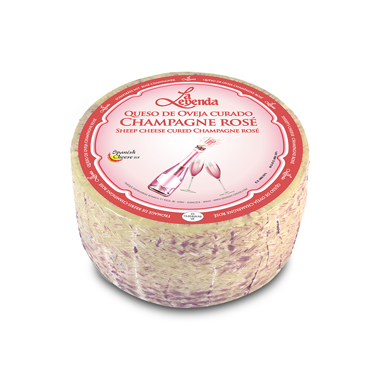 Pure Sheep Cheese with Champagne Rose 150g