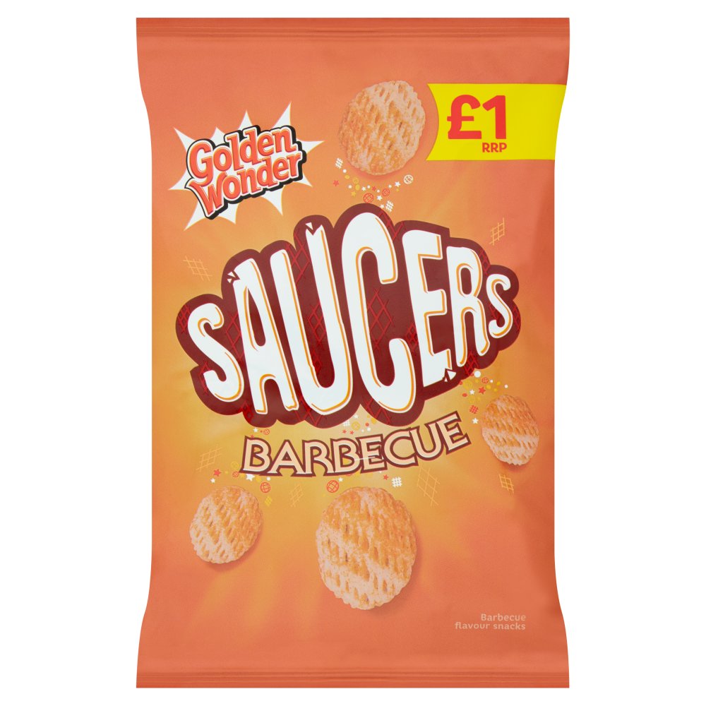 Golden Wonder Saucers Barbecue Flavour 40g