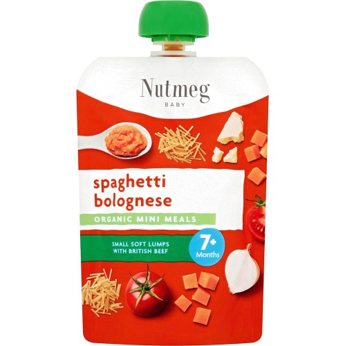Nutmeg Spaghetti Bolognese 7m plus 130g