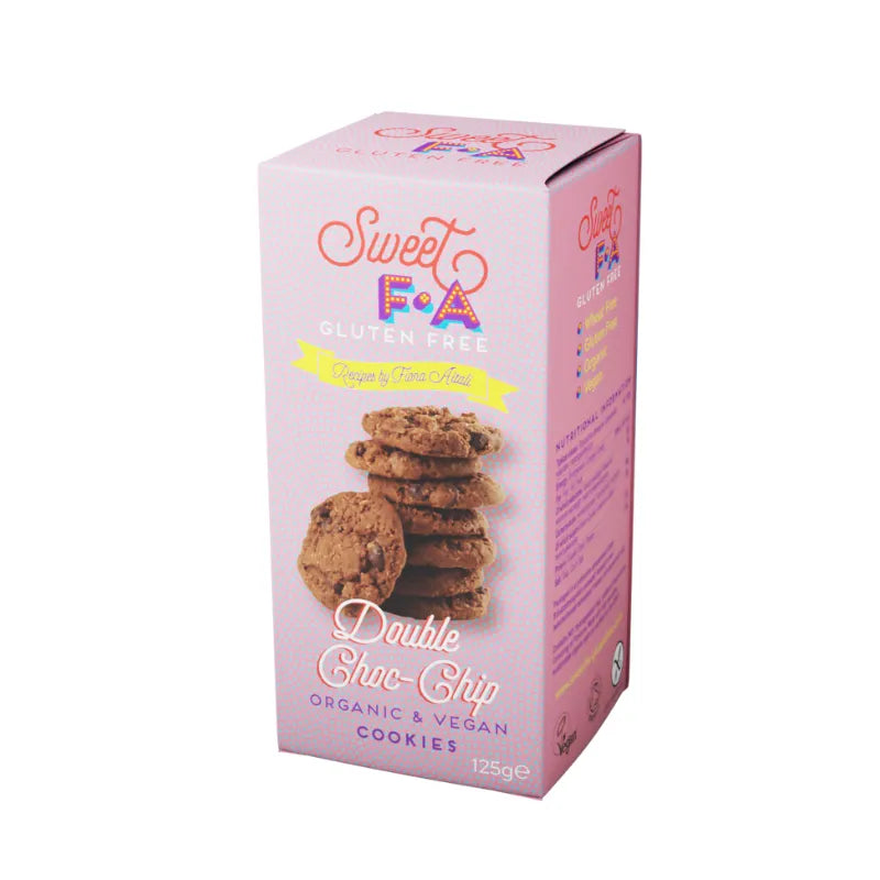 Sweet FA-Gluten Free Double Chocolate Chip Cookies