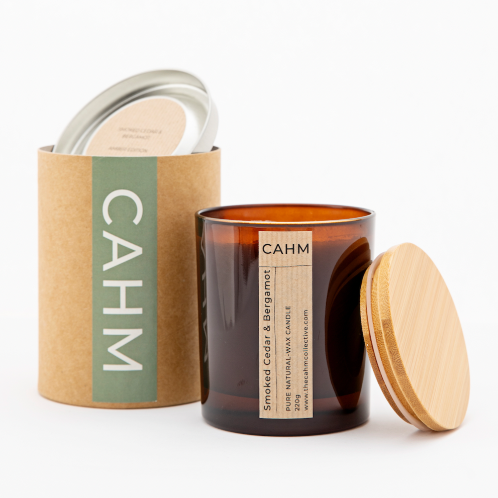 CAHM Smoked Cedar and Bergamot Candle