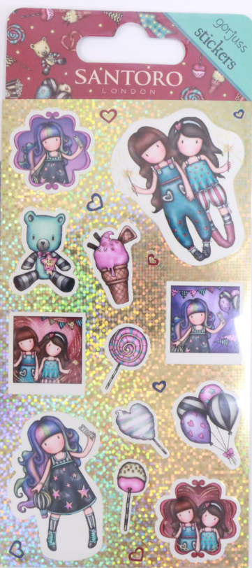 Santoro Gorjuss Stickers (680GJ18)