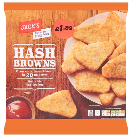 Jack's Hash Browns 700g PM1.89